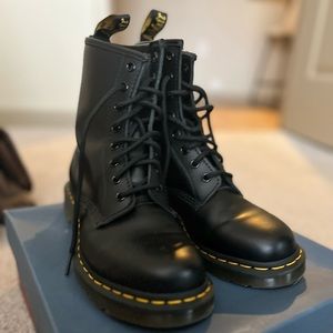 Worn once! Dr. Martens  get them while you can!